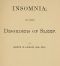 [Gutenberg 43415] • Insomnia; and Other Disorders of Sleep